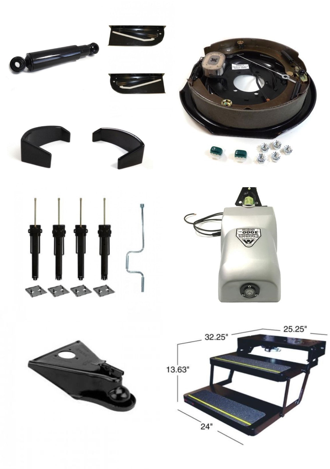 Airstream Axles, Brakes & Chassis Parts Woodland Airstream Parts and RV Accessories Store