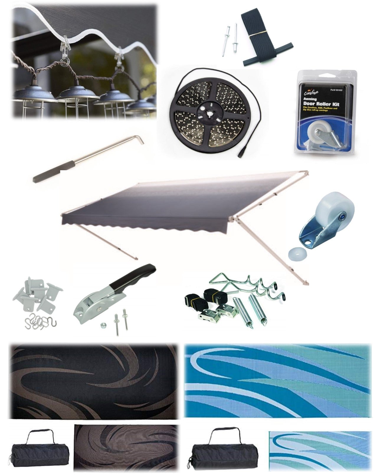 Awnings & Accessories Woodland Airstream Parts and RV Accessories Store