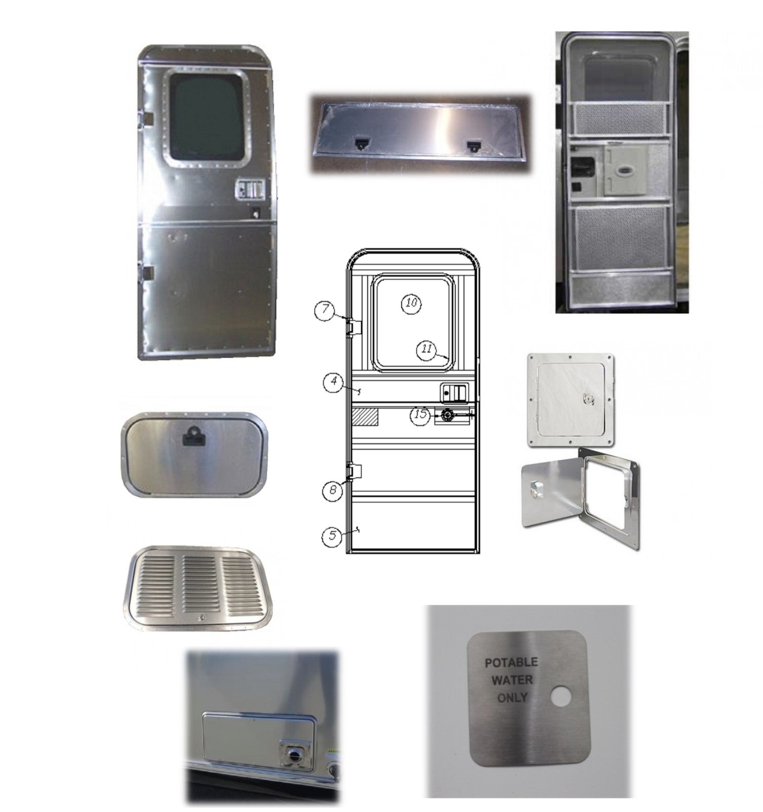 Doors Woodland Airstream Parts and RV Accessories Store