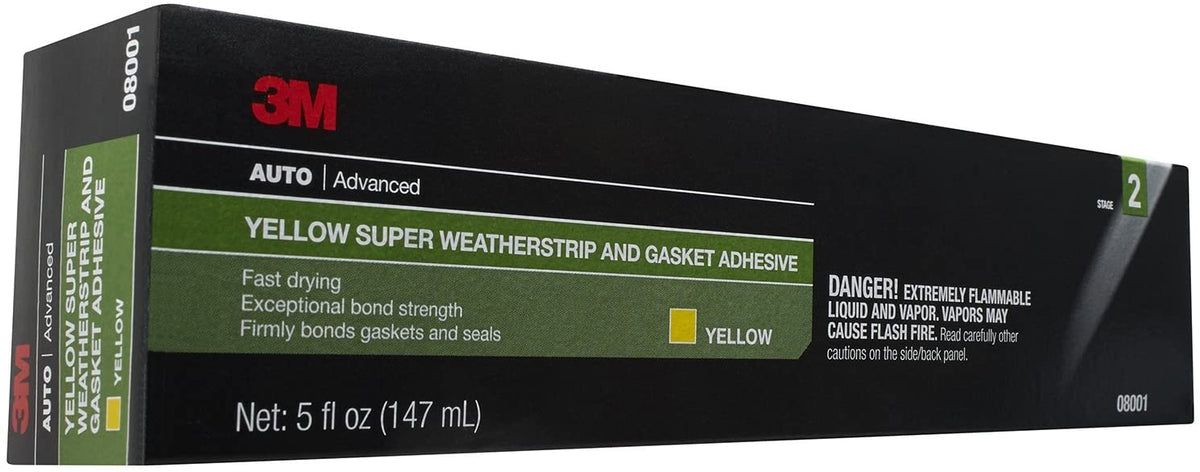 3M Weatherstrip Adhesive, Black Gasket Adhesive