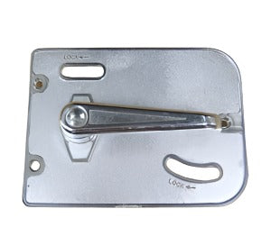 Airstream Inside Plate with Lift Handle for Main Door Lock with Deadbolt, Left Hand - 381547-02