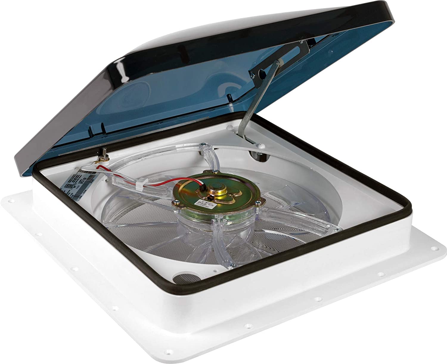 vent camper Airstream Fantastic Fan Vent by Dometic, Gray with Smoke Lid