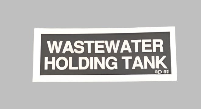 Airstream Wastewater Holding Tank Label - 385941