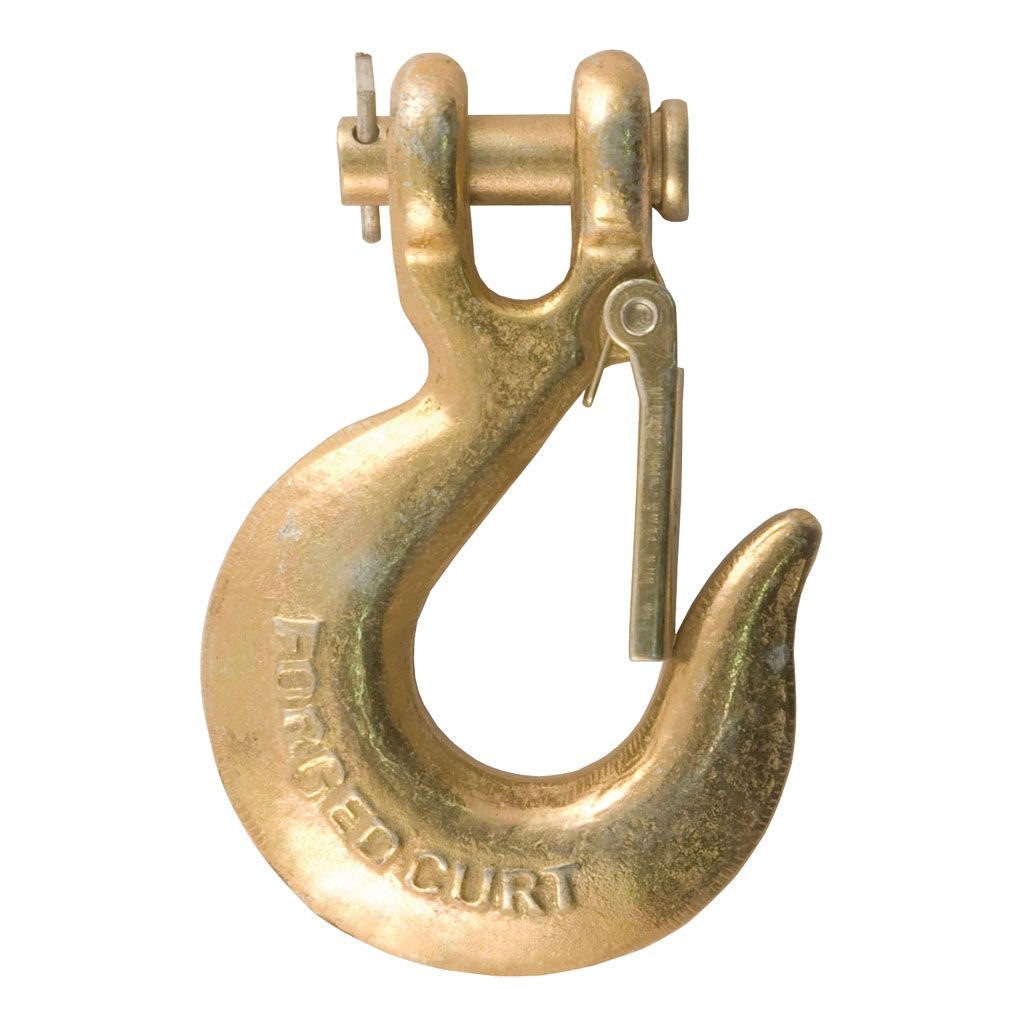 CURT 5/16 Safety Chain Latch Clevis Hook, 18K, 5/16 Pin