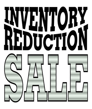 INVENTORY REDUCTION SALE - 20% OFF