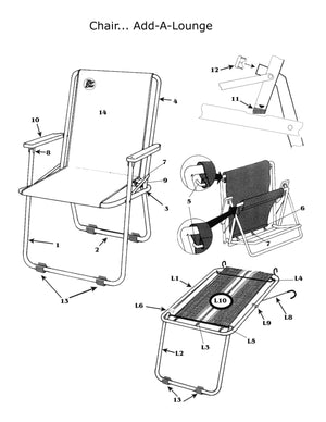 Chairs and Add-A-Lounge