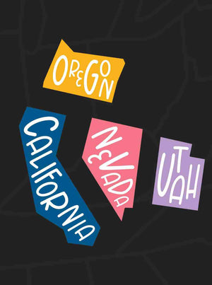 Original Adventure Map by Rivet Supply Co