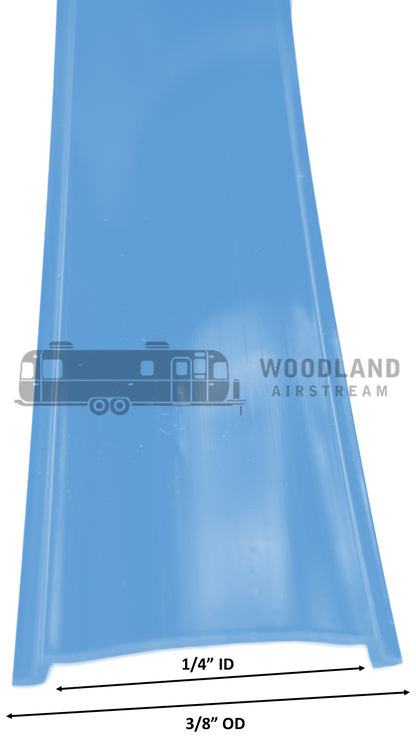 Airstream 1/4" Blue Belt Line Trim Insert, By The Foot - 200505-01