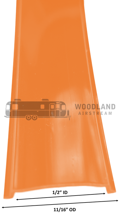 Airstream 1/2" Orange Belt Line Trim Insert, By The Foot - 201417