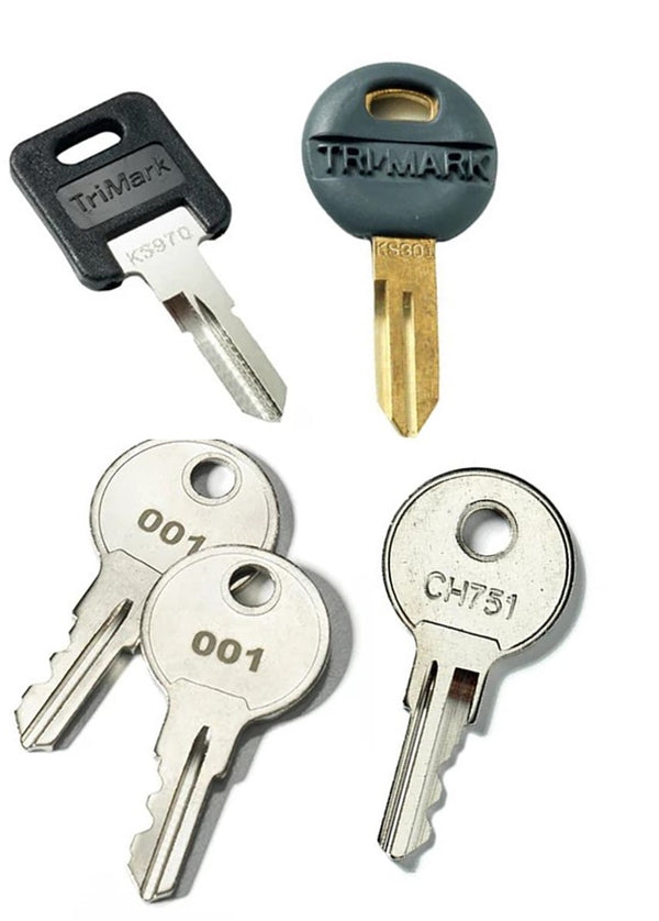 Airstream Replacement Key Bundle for Bambi Travel Trailers