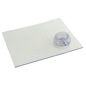 Screen Door Slide with Knob, Clear