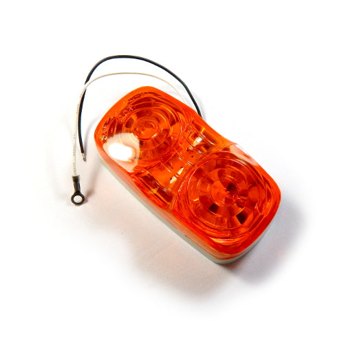 Airstream Bullseye LED Clearance Light, Amber - 84412W-01