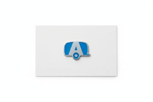 Airstream Trailer A Logo Pin