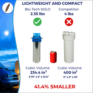 SOLO XLT | Fixed Mounted 1-Stage 10-Inch Water Filtration System
