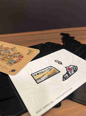 Original Adventure Map by Rivet Supply Co