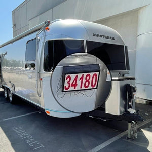 Streamlight Solar Powered 5 Number BRN Light for Airstream Trailers - ABS Plastic