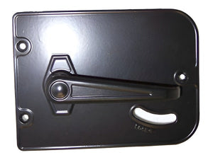 Airstream Black Inside Plate for Main Door Lock/Handle, Left Hand - 381547-07