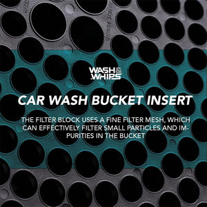 WASH&WHIPS Pit Stop Particle Interceptor - Fits 5 / 3.5 G Buckets