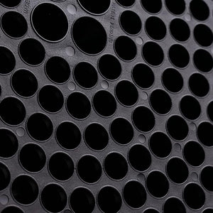 WASH&WHIPS Chenille Premium Scratch-Free Microfiber Lint-Free Blue Wash Mitt 8" x 10"in & Black Pitstop Particle Interceptor