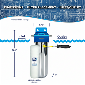 SOLO XLT | Fixed Mounted 1-Stage 10-Inch Water Filtration System