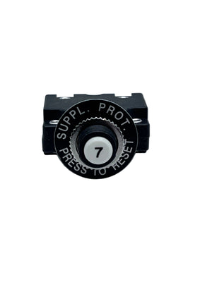 Del City 70615  7 AMP Time Delay Quick Connect Circuit Breaker