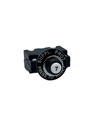 Del City 70615  7 AMP Time Delay Quick Connect Circuit Breaker
