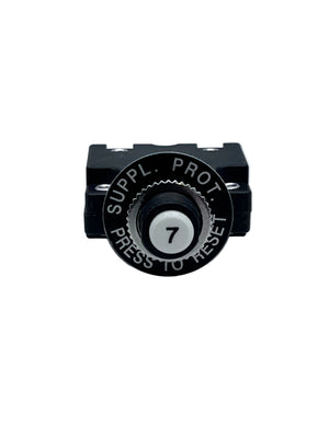 Del City 70615  7 AMP Time Delay Quick Connect Circuit Breaker