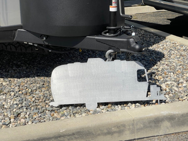 Wanderlust Plate - Large, Medium or Mini Size Travel Trailer Plate for Airstream Trailers