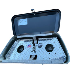 Airboard Edge: Airstream 20/30 Pound Propane Storage Shelf