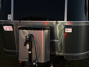 Solar Powered 4 Number BRN Light for Airstream Trailers - Compact 4 Number BRN