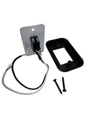 JR Products single Rocker Switch with Bezel