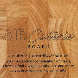 Airstream Charcuterie Board, AIRcuterie, Cheese Tray, Cutting Board For Airstreams