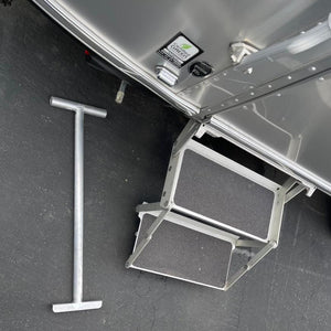 Air Step Brace for Airstream Trailers - Prevents Bouncy Stairs