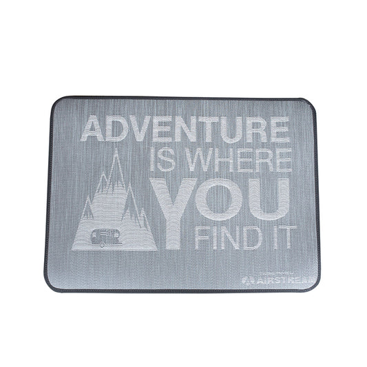 Airstream "Adventure Is Where You Find It" Entrance Mat