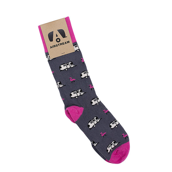 Airstream Dress Sock - Charcoal