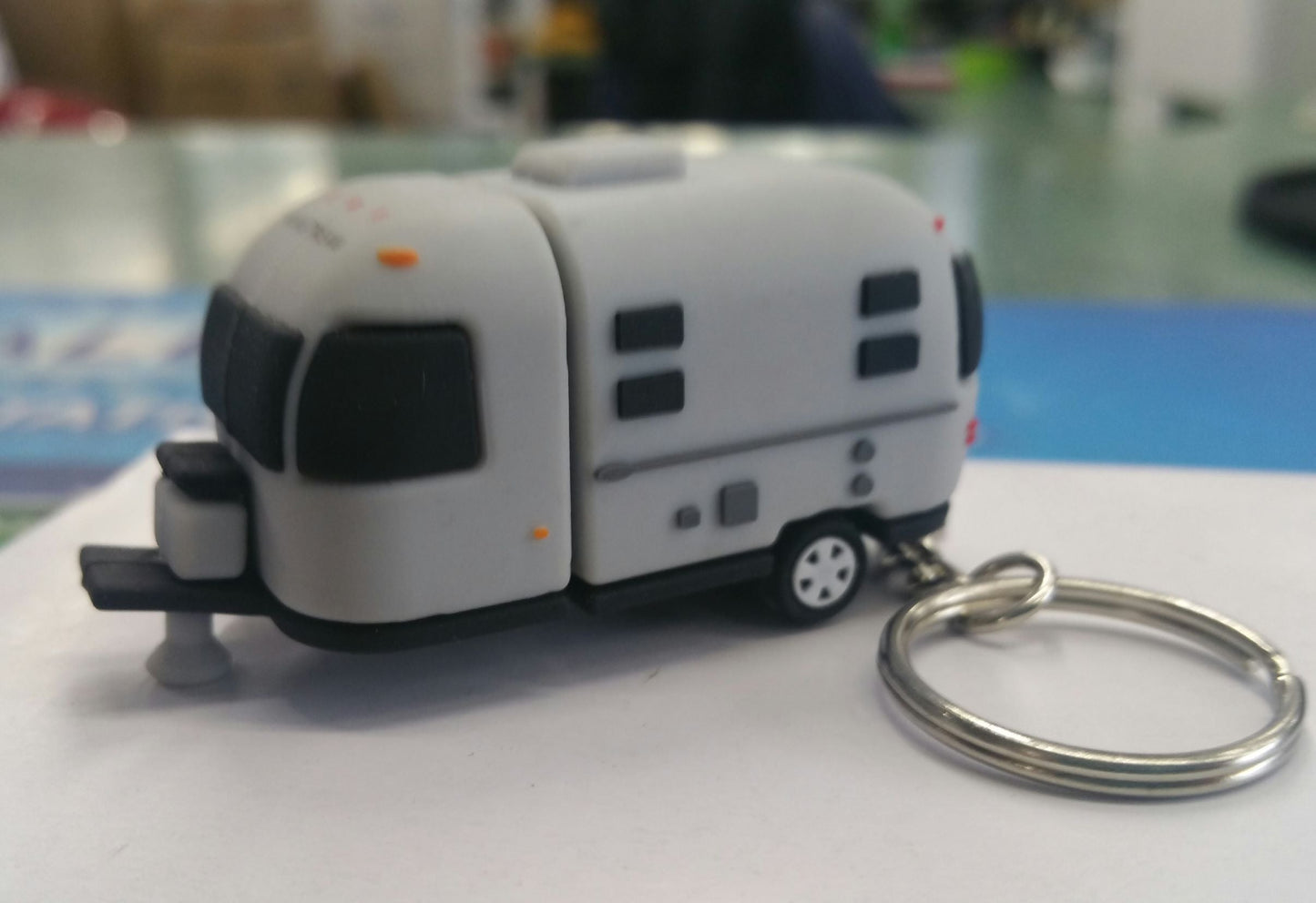 Airstream USB Thumb Drive Keychain 2GB