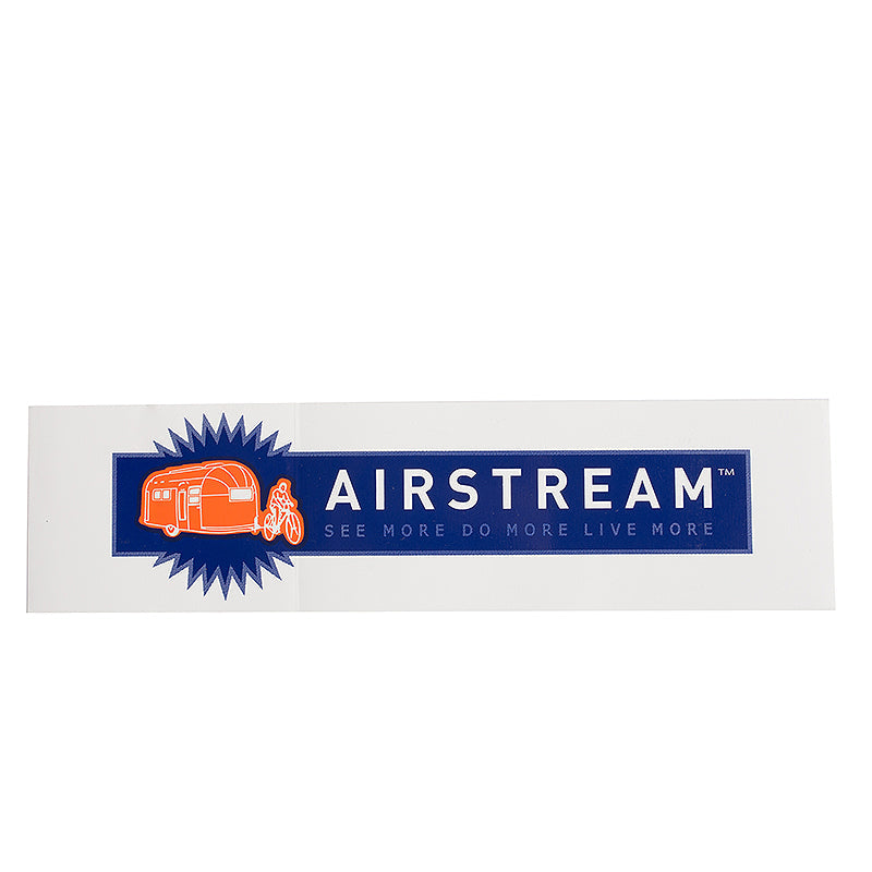 Airstream Slogan Bumper Sticker