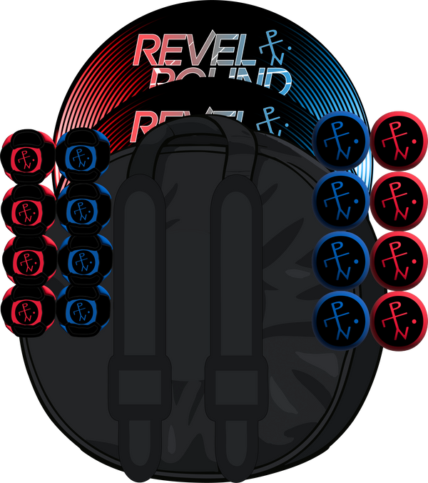 💿 Turntable Edition | Red & Blue Remix