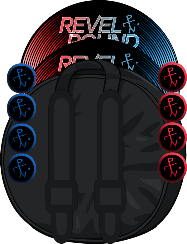 💿 Turntable Edition | Red & Blue Remix