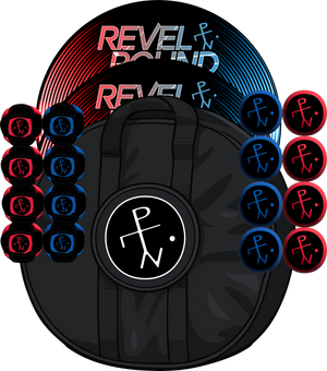 💿 Turntable Edition | Red & Blue Remix