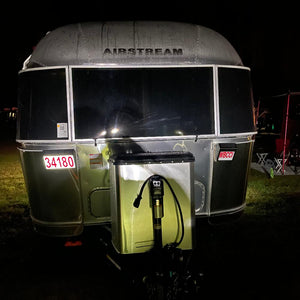 Streamlight Solar Powered 5 Number BRN Light for Airstream Trailers - ABS Plastic