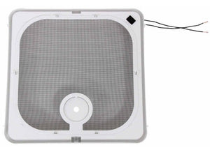 Ventline BVC0573-41R Screen Frame with Screen, Rocker Switch, and Wire, Polar White
