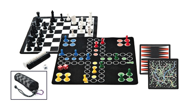 Backpack 5-in-1 Magnetic Game Set