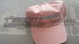 Airstream Block Logo Hat Pink w/ White Logo