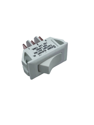 Valterra Diamond Group 3-Pin On/Off Switch, White DG41UPB