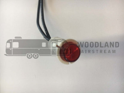Airstream Neon Control Panel Indicator Lamp with Pigtail, Red - EL600002