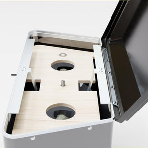 Airboard Storage Shelf Classic Wood for Airstream Trailers