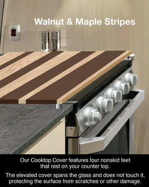 Airstream Cooktop Cover, 2021-2022 Classics, 2021 & Newer Globetrotters, Glass Lid, Stove Top