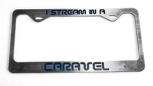 I Stream License Plate Frame