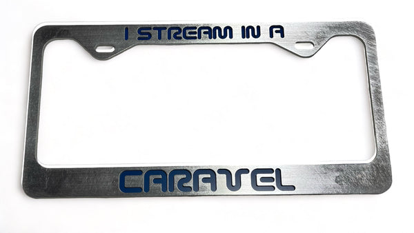 I Stream License Plate Frame